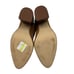 Steve Madden Logan Cognac Brown Suede Slingback Mules Size 8.5M