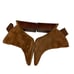 Steve Madden Logan Cognac Brown Suede Slingback Mules Size 8.5M