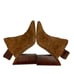 Steve Madden Logan Cognac Brown Suede Slingback Mules Size 8.5M