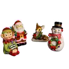 Mr Christmas Follow the Magic Set of 4 Light Up Nostalgic 5 inch Ornaments