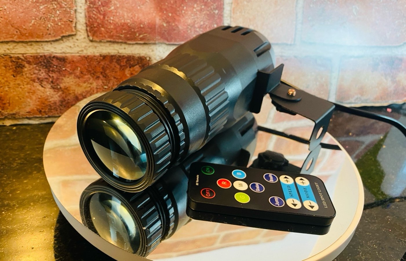 Pinspot Light with Remote 4 in 1 Stage Spotlight