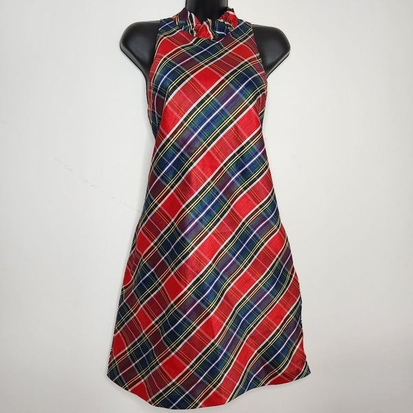Crown and ivy plaid dress sale