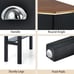 Corner Wooden Piece Laptop Computer Desk Hometogether L4