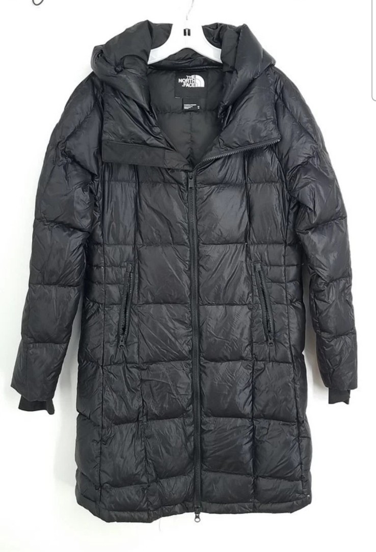 The North Face Women's Acropolis Parka Jacket coat 550 down black XS