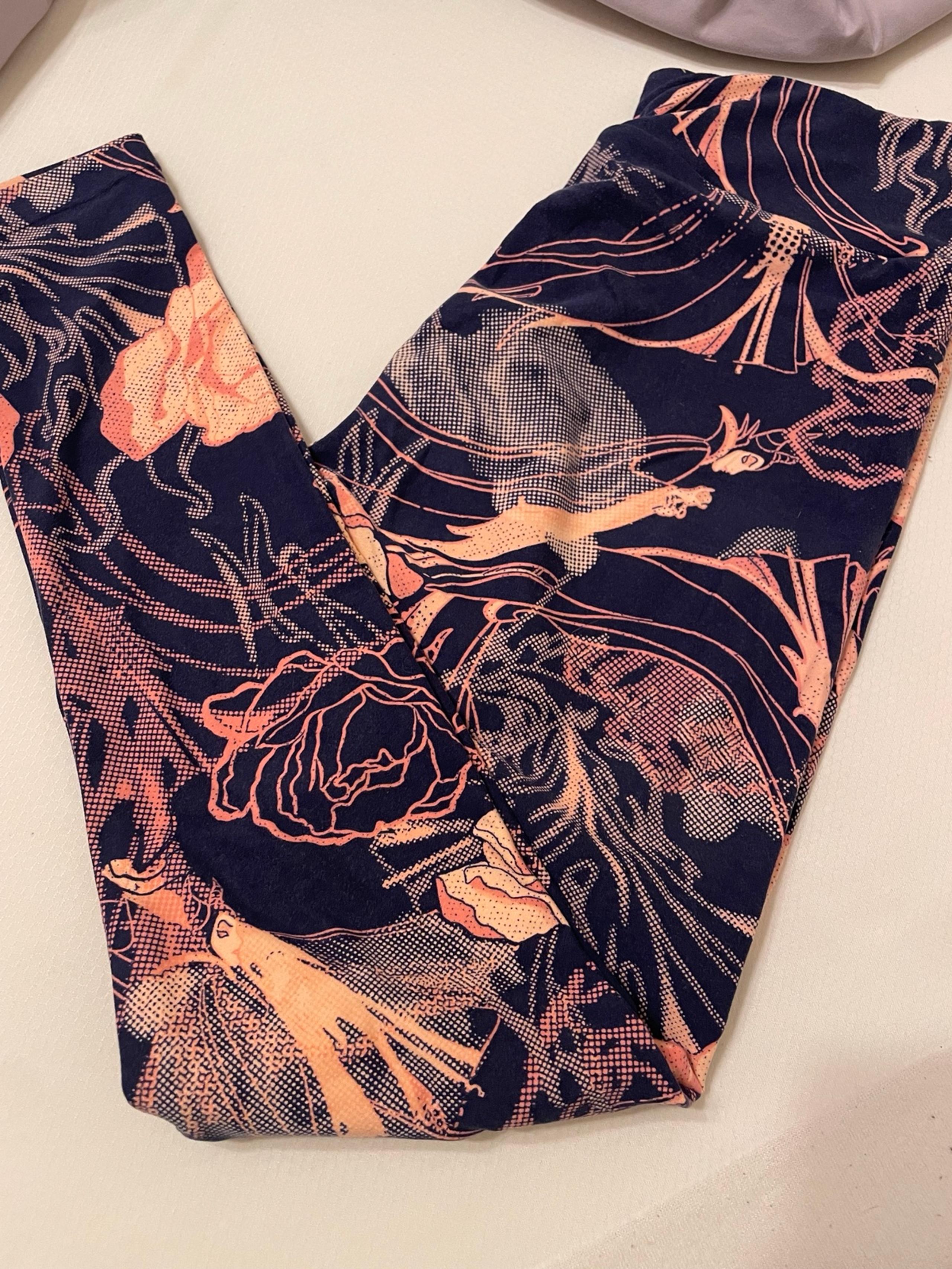 Lularoe TC Disney Villain Leggings Maleficent