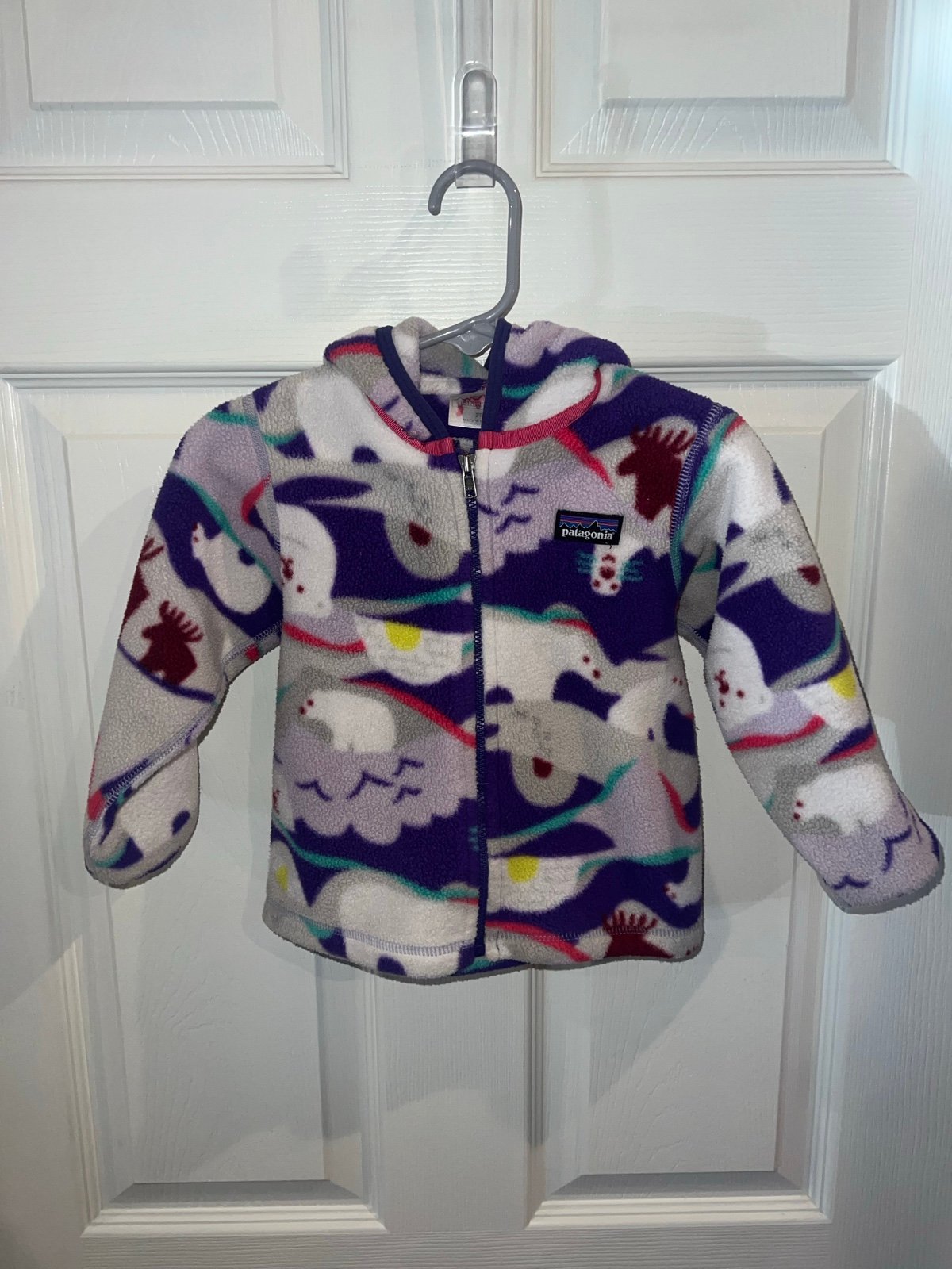 Patagonia Synchilla Full Zip Polar Bear Jacket