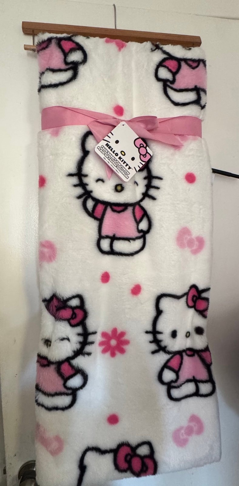 Hello Kitty Faux rabbit fur