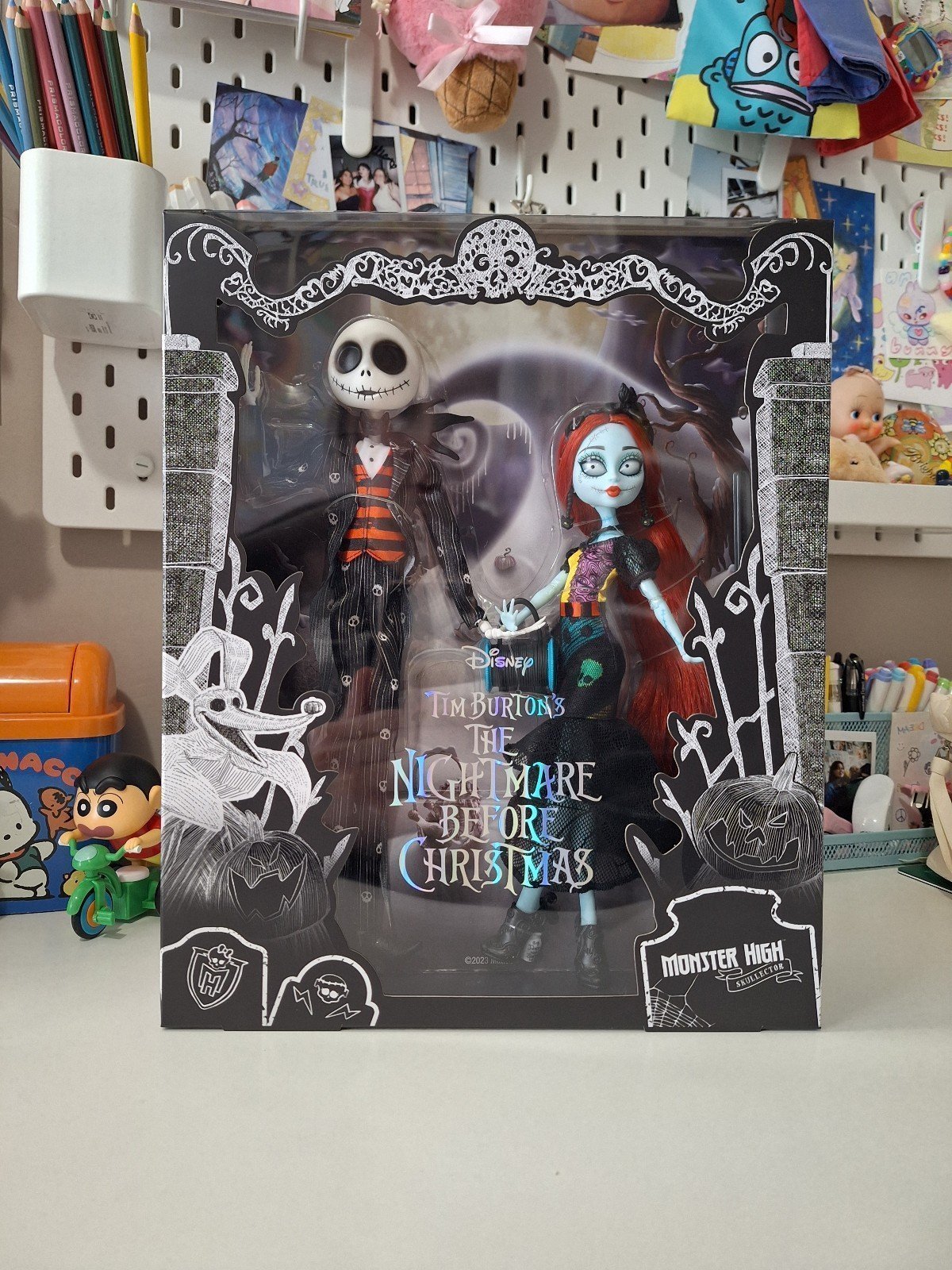 Monster High The Nightmare Before Christmas Jack and Sally Skullector Dolls NIB