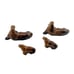 Hagen Renaker Vintage Retired Miniature Figurine Walrus Family of Four