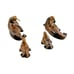 Hagen Renaker Vintage Retired Miniature Figurine Walrus Family of Four