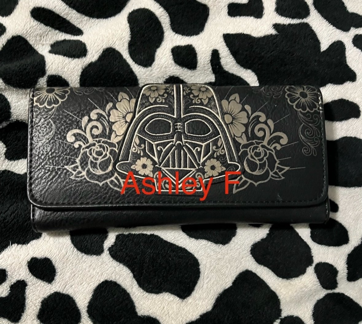 Vader Star Wars sugar skull loungefly wallet