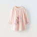 ZARA kids girls DRESS WITH FLORAL PRINT 2-3 years