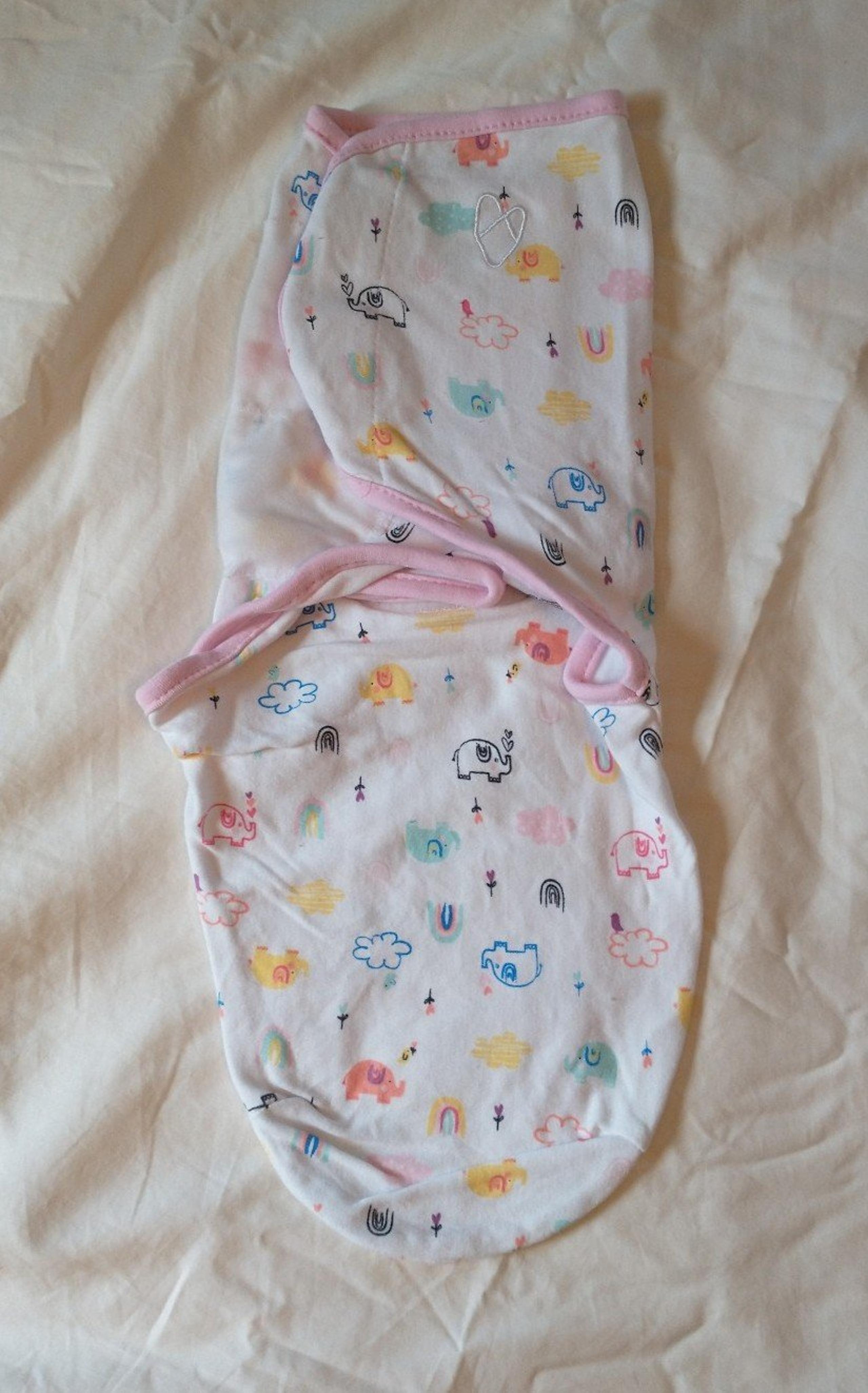 Summer Baby Swaddle Velcro Blanket