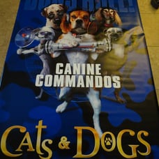 CATS & DOGS - MOVIE BANNER