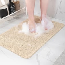 Bathtub Mat Fast Drying Bath Tub Mats Beige 24x16 Inch