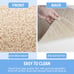 Bathtub Mat Fast Drying Bath Tub Mats Beige 24x16 Inch
