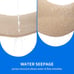 Bathtub Mat Fast Drying Bath Tub Mats Beige 24x16 Inch