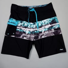 Pelagic Ridgemont Boardshort Camo Color Block Stretch Beach Swim Fishing 36