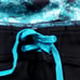 Pelagic Ridgemont Boardshort Camo Color Block Stretch Beach Swim Fishing 36