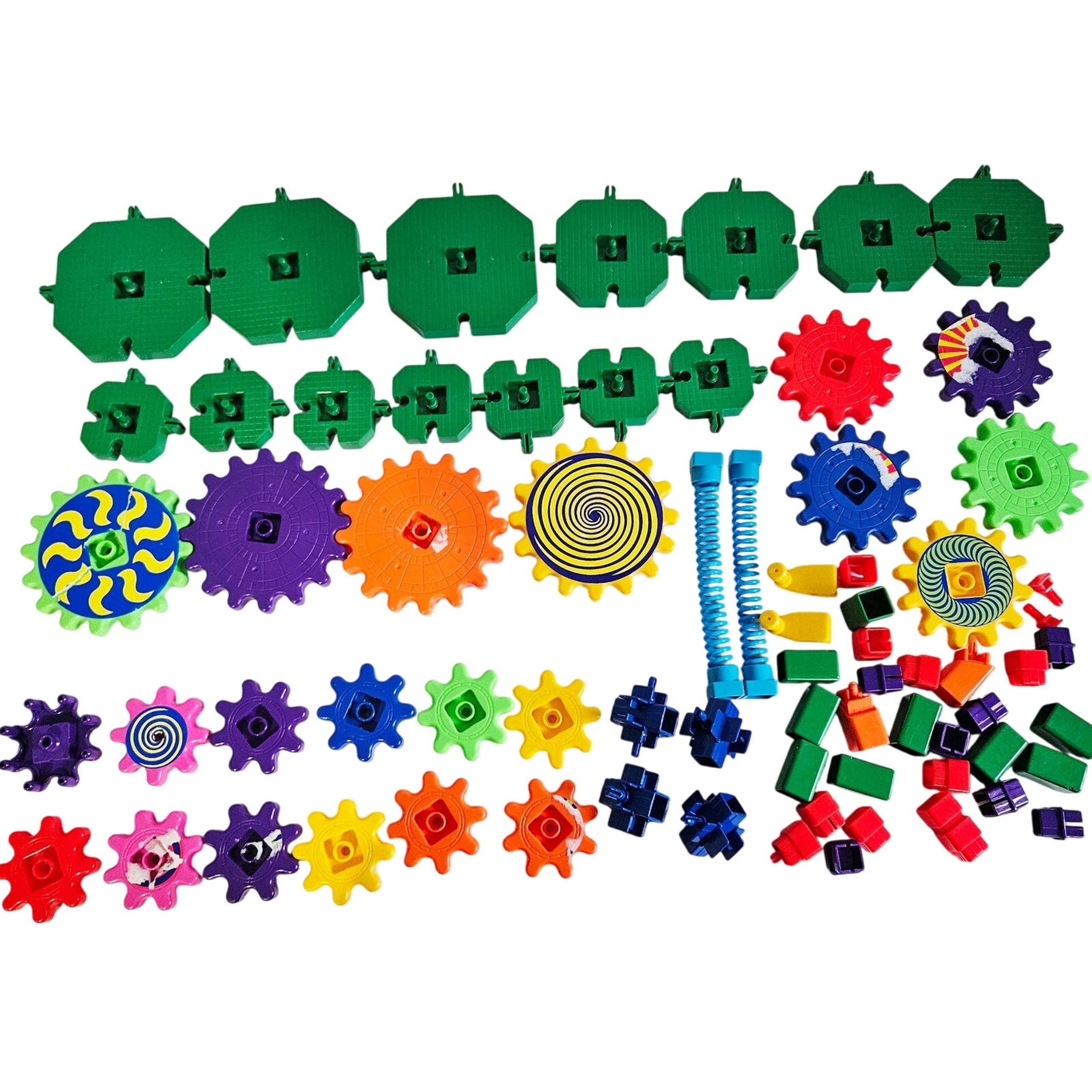 Learning Resources Gizmo Gears Building Toy Multicolor 72PC Engineering Play