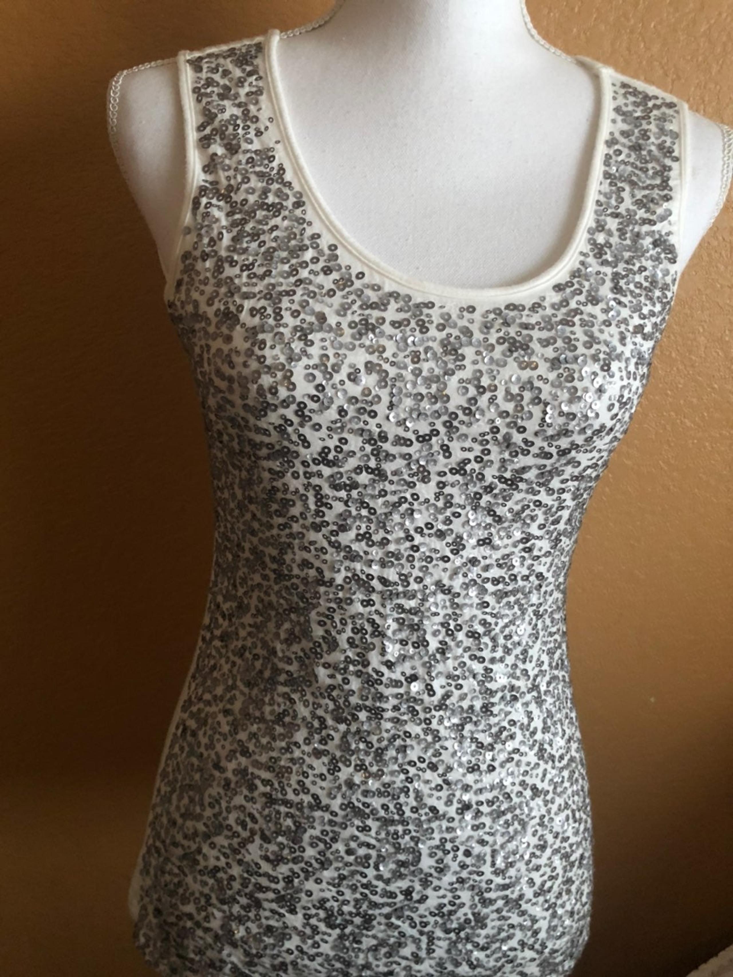 Silver Sequence Top Size S