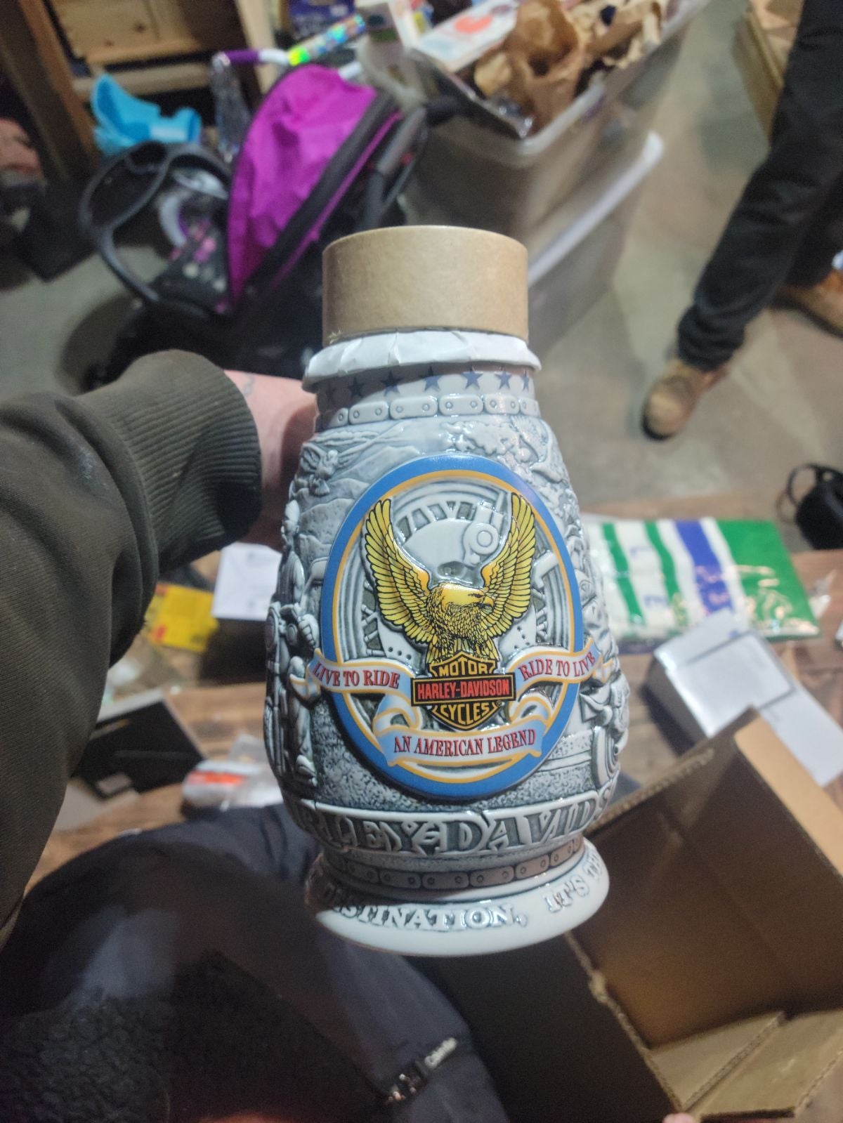 Harley Davidson stein