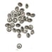 Bali sterling silver bead caps. Sv35