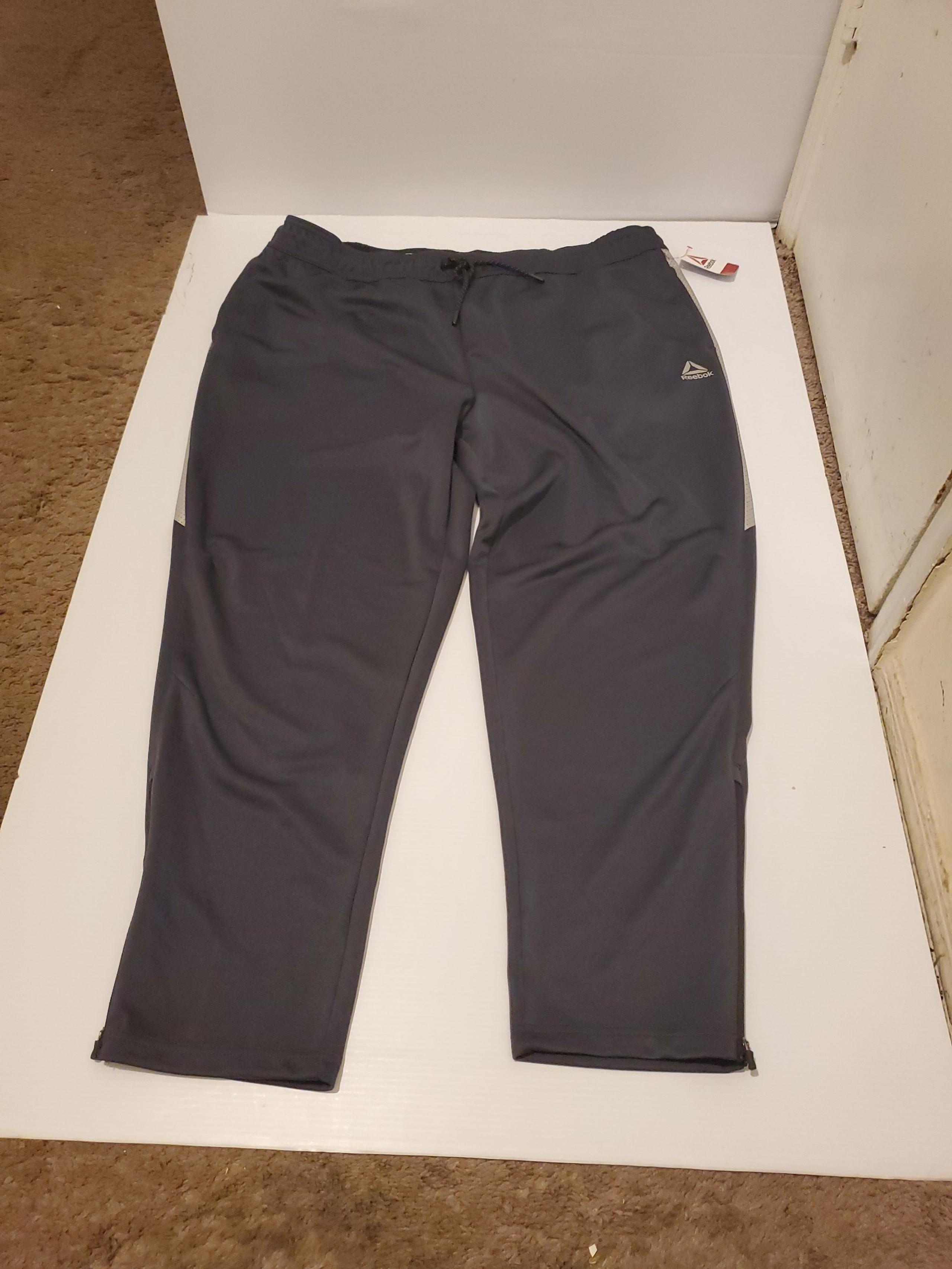 MEN'S REEBOK SLIM FIT SWEAT PANTS SIZE 3XL NWT