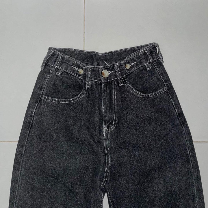 HIGH WAISTED WIDE LEG JEANS