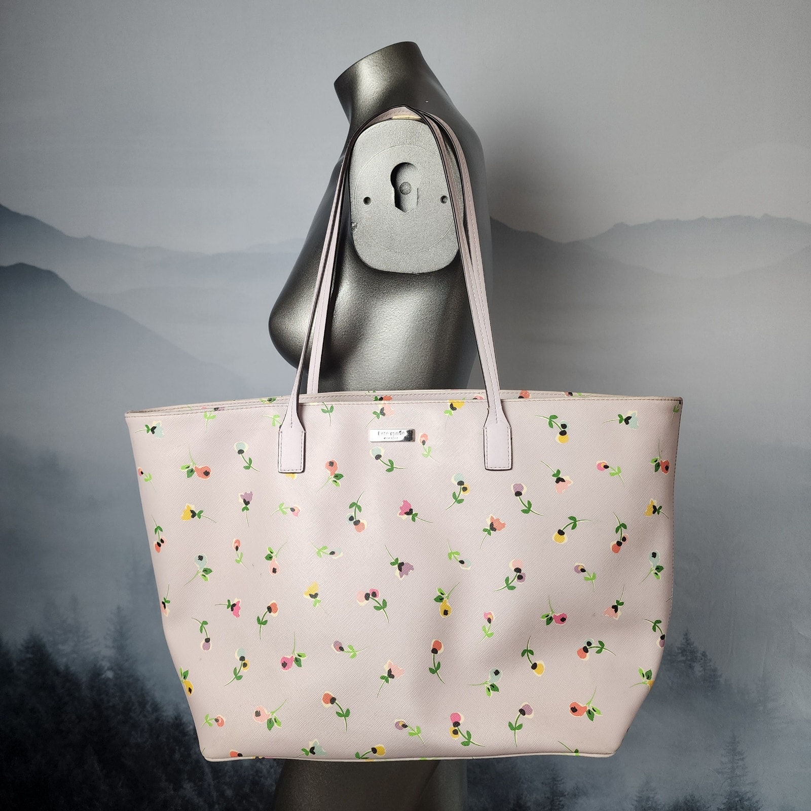 Kate Spade Shore Street Wild Flower Ditsy Margaretta Tote Bag / Purse