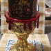 B&BW Limited Edition Vampire Blood Halloween Skull Chalice Candle Holder Candle