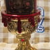 B&BW Limited Edition Vampire Blood Halloween Skull Chalice Candle Holder Candle