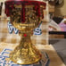 B&BW Limited Edition Vampire Blood Halloween Skull Chalice Candle Holder Candle