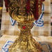 B&BW Limited Edition Vampire Blood Halloween Skull Chalice Candle Holder Candle