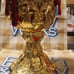 B&BW Limited Edition Vampire Blood Halloween Skull Chalice Candle Holder Candle