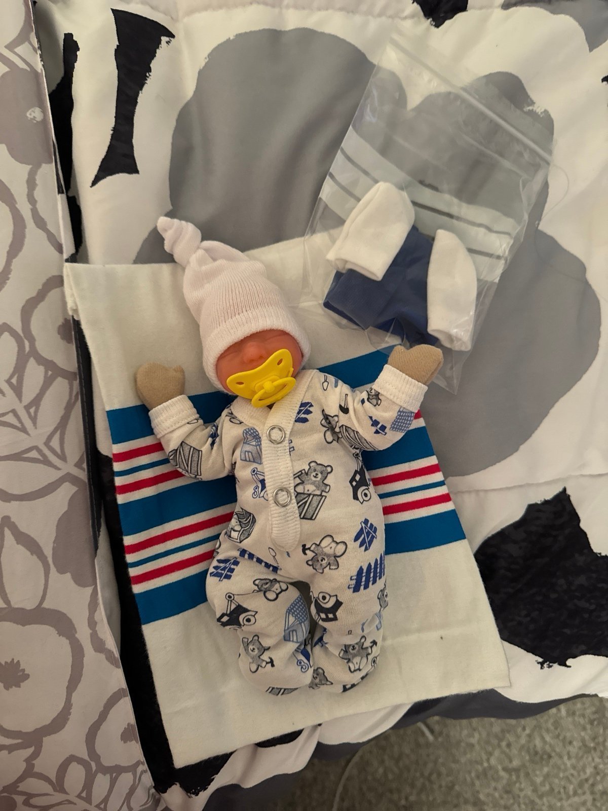 Silicone cuddle baby