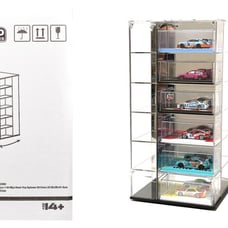 Showcase Large 24 Car Display Desktop Spinner with Mirror Back Mijo Exclusives