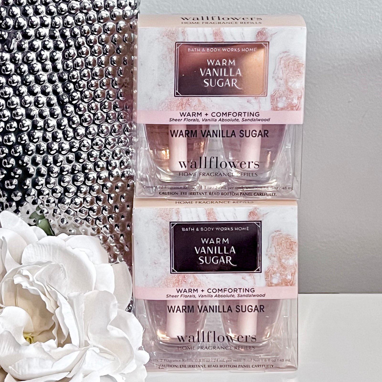 BBW Warm Vanilla Sugar Wallflower Refills - READ FULL DESCRIPTION