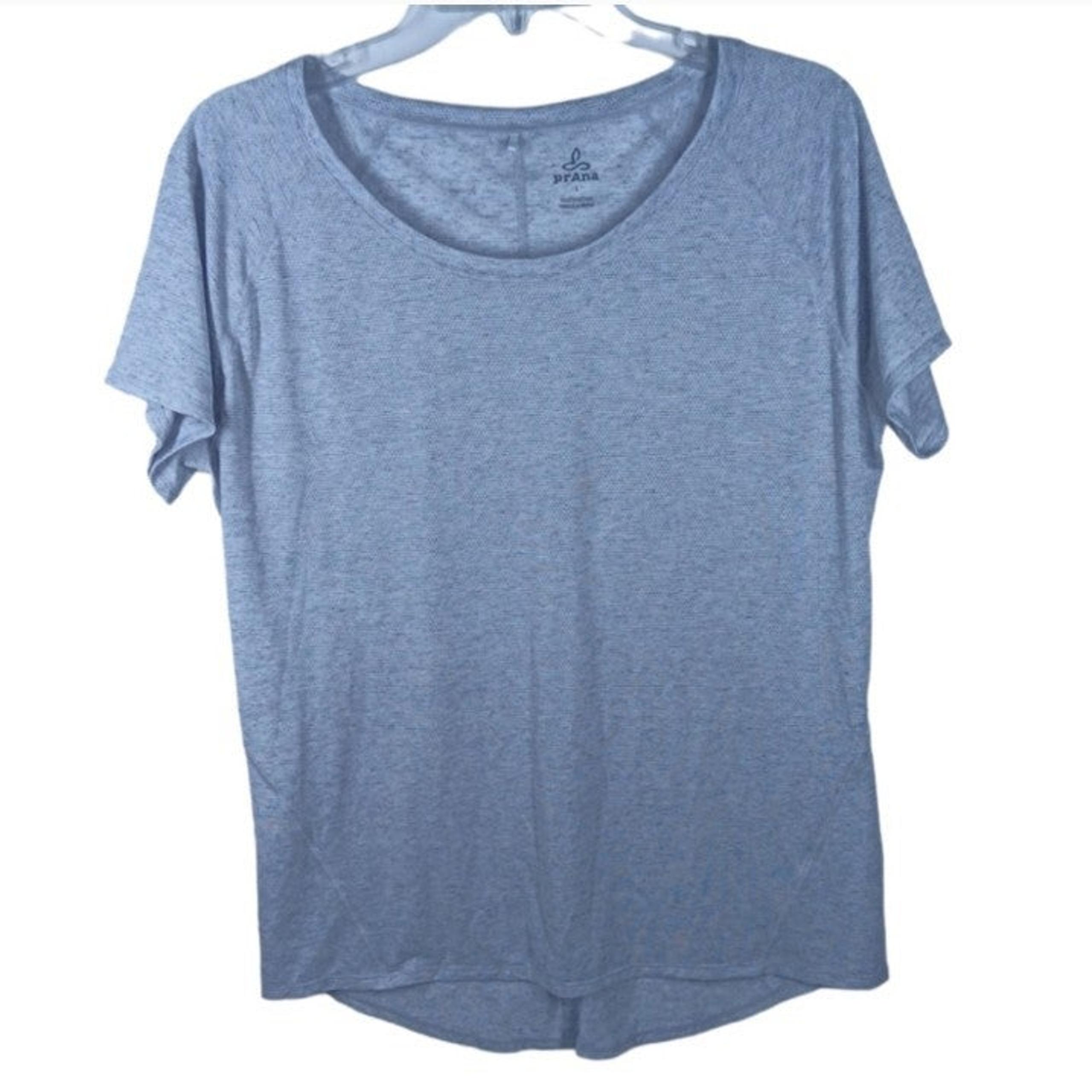 Prana Crewneck Short Sleeve Tee size Large