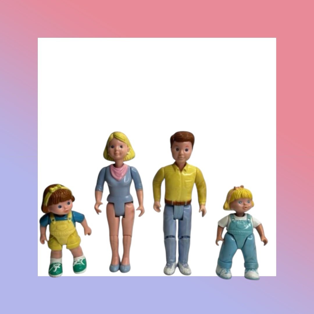 Fisher Price Loving Family FISHER PRICE LOVING FAMILY DOLLHOUSE 4PC FIGURE SET