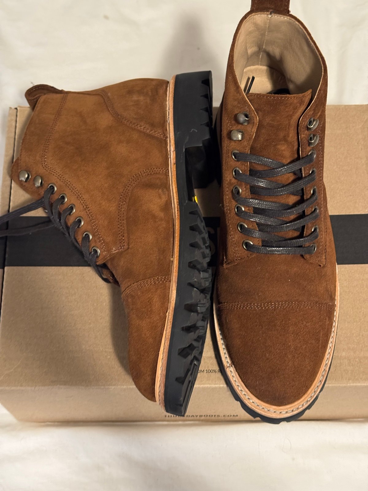Taylor Stitch Moto Boot in Snuff Weatherproof Suede size 10 fits like 9.5 NEW