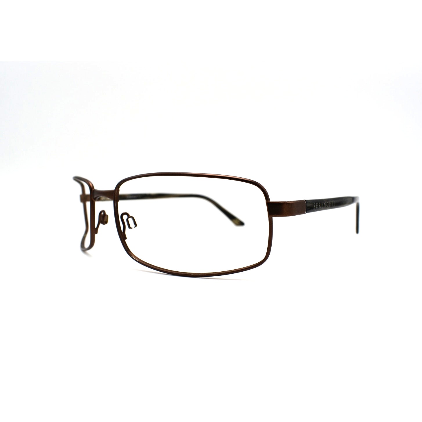 Serengeti Carini 7027 Sunglasses FRAMES ONLY -FAIR CONDITION / MISSING NOSE PADS