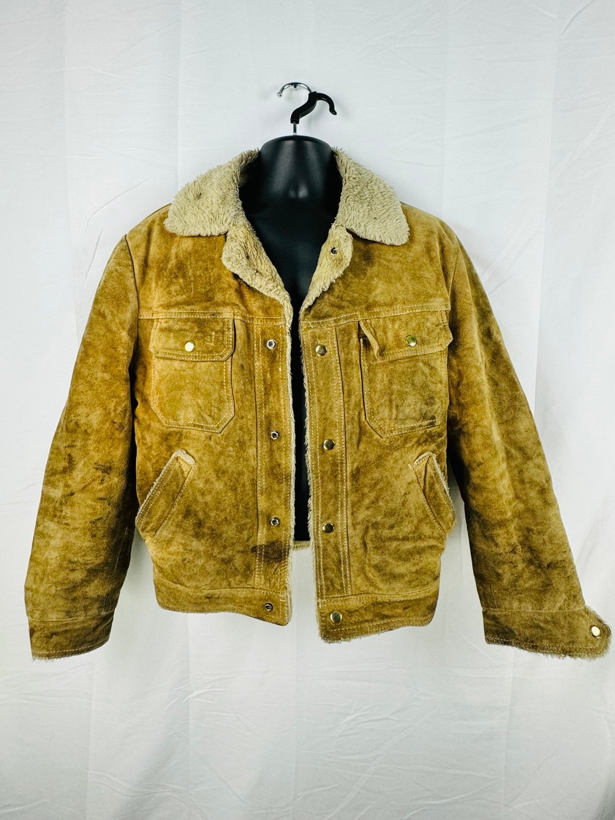 Vintage Suede Trucker