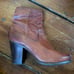 Frye Patty Artisan Zip Heel Boots Women's 11