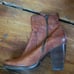 Frye Patty Artisan Zip Heel Boots Women's 11