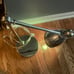 West Elm Desk Top Lamp Silver
