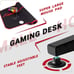 55 T-Shaped Legs Computer Gaming Desk