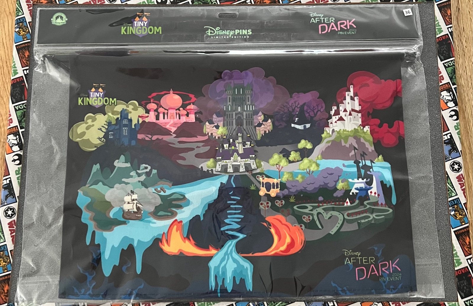 Disney After Dark Tiny Kingdom Map