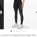 Lululemon mapped out high-rise tight