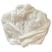 Luxxel White Eyelete Lace Open Back Cotton Romper